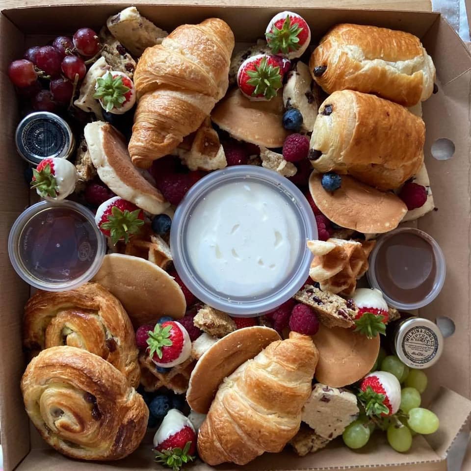 Homemade cakes and scones